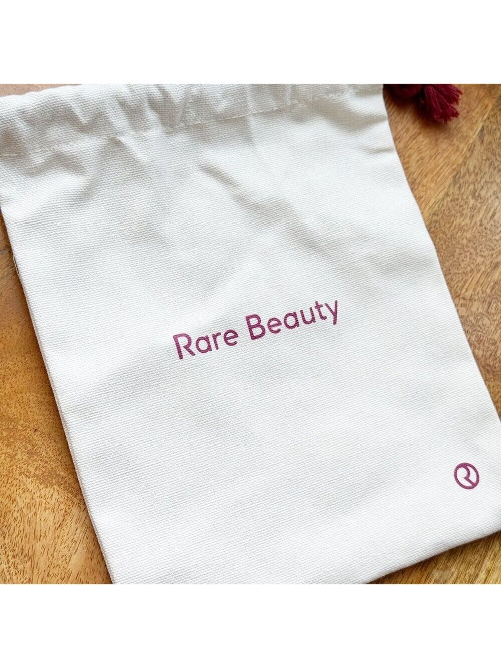 Rare Beauty by Selena Gomez Canvas Drawstring Makeup Bag – New - Picture 2 of 4